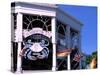 Colonial Architecture, Key West, Florida, USA-David Herbig-Stretched Canvas