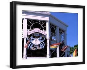 Colonial Architecture, Key West, Florida, USA-David Herbig-Framed Photographic Print