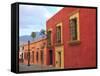 Colonial Architecture, Oaxaca City, Oaxaca, Mexico, North America-Wendy Connett-Framed Stretched Canvas