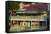 Colonial Architecture, Port Antonio, Jamaica, West Indies, Caribbean, Central America-Doug Pearson-Framed Stretched Canvas