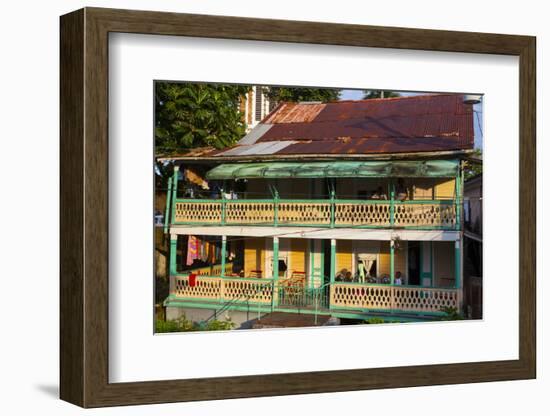 Colonial Architecture, Port Antonio, Jamaica, West Indies, Caribbean, Central America-Doug Pearson-Framed Photographic Print