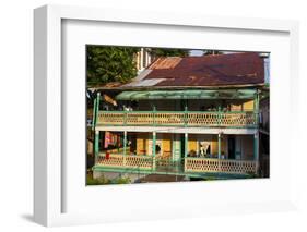 Colonial Architecture, Port Antonio, Jamaica, West Indies, Caribbean, Central America-Doug Pearson-Framed Photographic Print