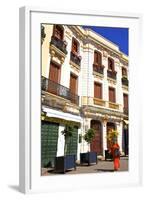 Colonial Architecture, Tangier, Morocco, North Africa, Africa-Neil Farrin-Framed Photographic Print