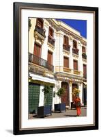 Colonial Architecture, Tangier, Morocco, North Africa, Africa-Neil Farrin-Framed Photographic Print