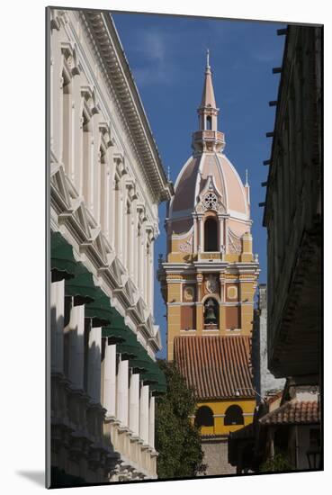 Colonial Architecture Within Cartagena, Atlantico Province. Colombia-Pete Oxford-Mounted Photographic Print