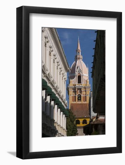 Colonial Architecture Within Cartagena, Atlantico Province. Colombia-Pete Oxford-Framed Photographic Print