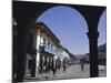 Colonial Balconies, Plaza De Armas, Cuzco, Peru, South America-Christopher Rennie-Mounted Photographic Print