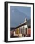 Colonial Buildings and Volcan De Agua, Antigua, Guatemala, Central America-Sergio Pitamitz-Framed Photographic Print