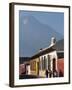 Colonial Buildings and Volcan De Agua, Antigua, Guatemala, Central America-Sergio Pitamitz-Framed Photographic Print