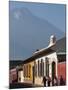Colonial Buildings and Volcan De Agua, Antigua, Guatemala, Central America-Sergio Pitamitz-Mounted Photographic Print