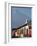 Colonial Buildings and Volcan De Agua, Antigua, Guatemala, Central America-Sergio Pitamitz-Framed Premium Photographic Print