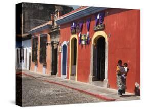 Colonial Buildings, Antigua, Guatemala, Central America-Sergio Pitamitz-Stretched Canvas