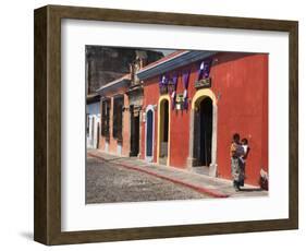 Colonial Buildings, Antigua, Guatemala, Central America-Sergio Pitamitz-Framed Photographic Print