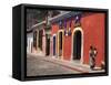 Colonial Buildings, Antigua, Guatemala, Central America-Sergio Pitamitz-Framed Stretched Canvas