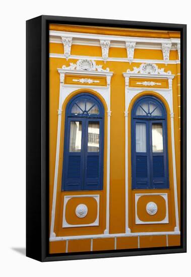 Colonial Buildings in Carmo District Right Next to Pelourinho, Salvador (Salvador de Bahia), Brazil-Yadid Levy-Framed Stretched Canvas