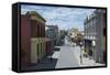 Colonial Buildings in Downtown Fremantle, Western Australia, Australia, Pacific-Michael Runkel-Framed Stretched Canvas