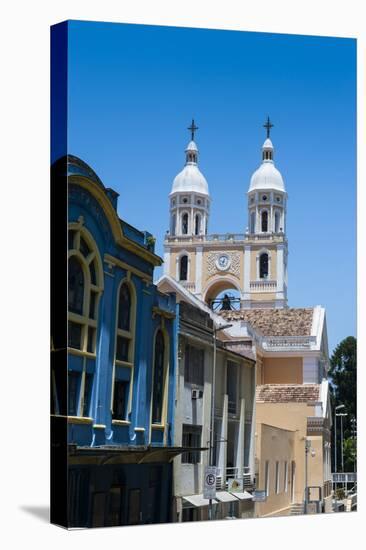 Colonial Buildings in Florianopolis, Santa Catarina State, Brazil, South America-Michael Runkel-Stretched Canvas