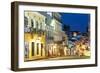 Colonial Centre at Dusk, Pelourinho, Salvador, Bahia, Brazil-Peter Adams-Framed Photographic Print