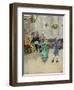 Colonial Children Learning to Dance the Minuet-null-Framed Giclee Print