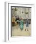 Colonial Children Learning to Dance the Minuet-null-Framed Giclee Print