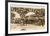 Colonial Church Seen through Old Bridge, Mexico-null-Framed Art Print