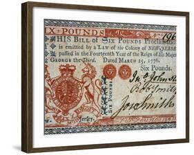 Colonial Currency, 1776-null-Framed Photographic Print