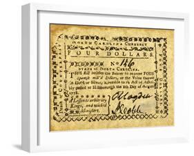 Colonial Currency-null-Framed Giclee Print