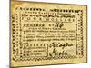 Colonial Currency-null-Mounted Giclee Print