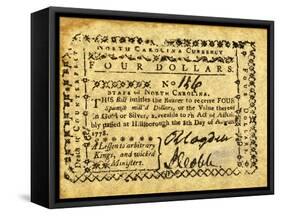 Colonial Currency-null-Framed Stretched Canvas