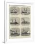 Colonial Defence Ships of the Australian Governments-null-Framed Giclee Print