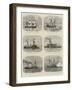 Colonial Defence Ships of the Australian Governments-null-Framed Giclee Print