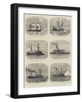 Colonial Defence Ships of the Australian Governments-null-Framed Giclee Print