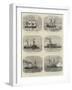 Colonial Defence Ships of the Australian Governments-null-Framed Giclee Print