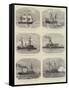 Colonial Defence Ships of the Australian Governments-null-Framed Stretched Canvas