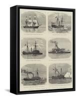 Colonial Defence Ships of the Australian Governments-null-Framed Stretched Canvas