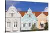 Colonial Dutch Architechure Near Main Street, Oranjestad, Aruba, Netherlands Antilles, Caribbean-Jane Sweeney-Stretched Canvas