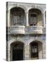 Colonial Facade, El Malecon, Havana, Cuba-J P De Manne-Stretched Canvas