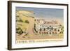 Colonial Hotel, La Jolla-null-Framed Art Print