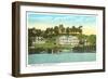 Colonial Hotel, Lake Junaluska, North Carolina-null-Framed Art Print