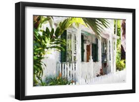 Colonial House III - In the Style of Oil Painting-Philippe Hugonnard-Framed Giclee Print