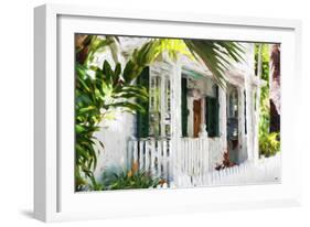 Colonial House III - In the Style of Oil Painting-Philippe Hugonnard-Framed Giclee Print