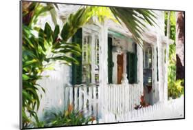 Colonial House III - In the Style of Oil Painting-Philippe Hugonnard-Mounted Giclee Print