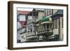 Colonial House in the Historic Center of Paramaribo (UNESCO), Suriname-Keren Su-Framed Photographic Print