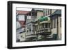 Colonial House in the Historic Center of Paramaribo (UNESCO), Suriname-Keren Su-Framed Photographic Print