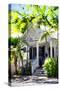 Colonial House - In the Style of Oil Painting-Philippe Hugonnard-Stretched Canvas