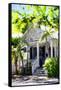 Colonial House - In the Style of Oil Painting-Philippe Hugonnard-Framed Stretched Canvas