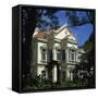 Colonial House, Mahatma Gandhi Road, Bangalore, Karnataka State, India-Rolf Richardson-Framed Stretched Canvas