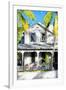 Colonial House VI - In the Style of Oil Painting-Philippe Hugonnard-Framed Giclee Print