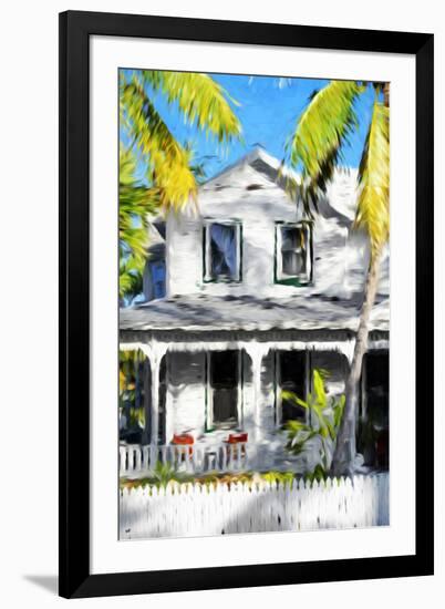 Colonial House VI - In the Style of Oil Painting-Philippe Hugonnard-Framed Giclee Print