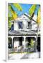 Colonial House VI - In the Style of Oil Painting-Philippe Hugonnard-Framed Giclee Print